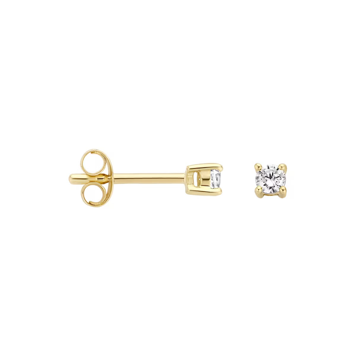 Blush Oorknoppen Or jaune 14k