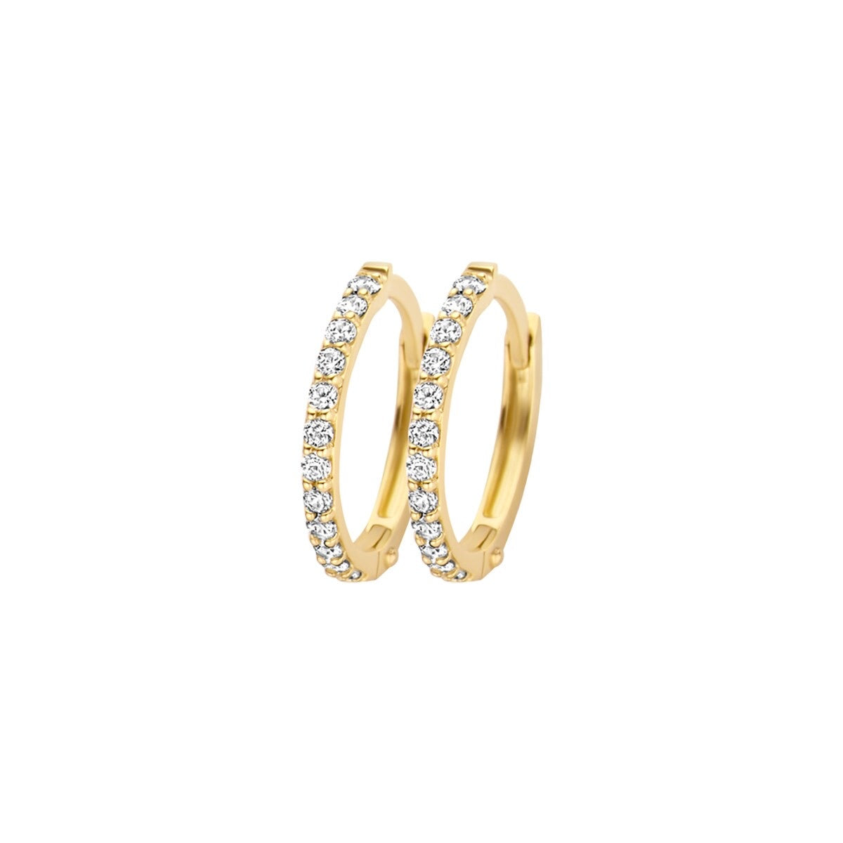 Blush Oorknoppen Or jaune 14 carats avec Zircone