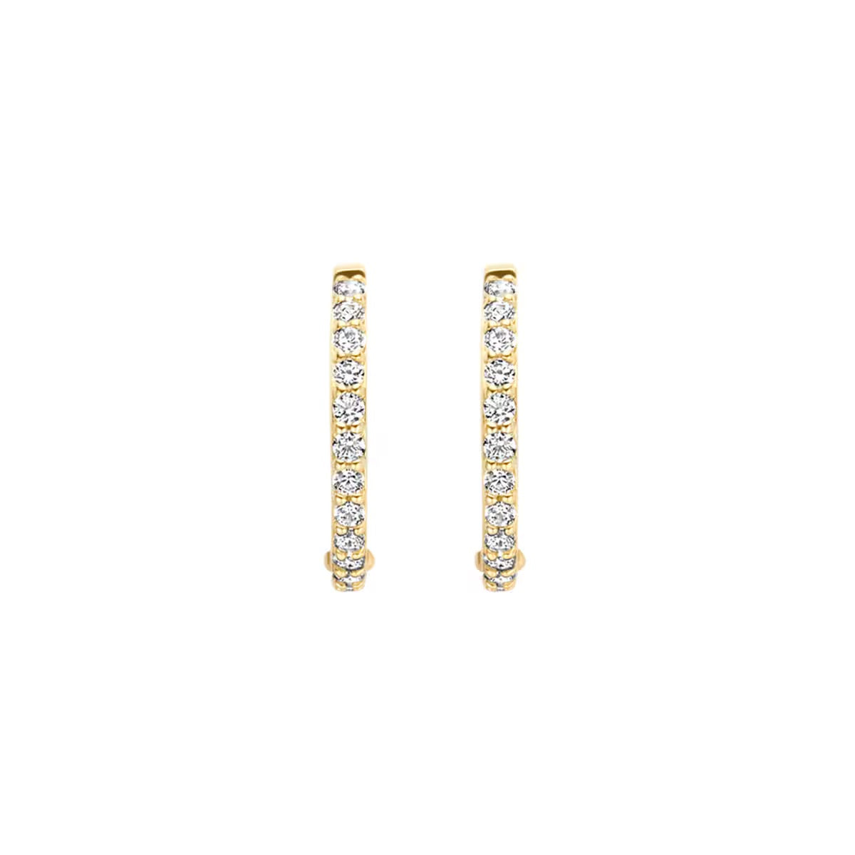 Blush Oorknoppen Or jaune 14 carats avec Zircone