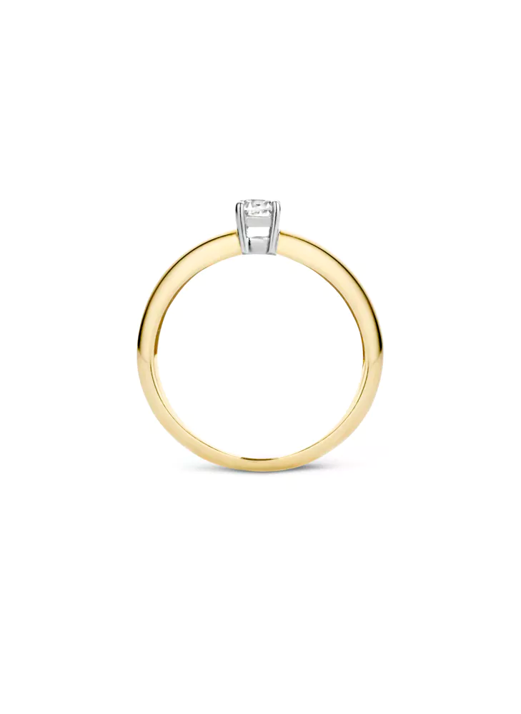 Bagues - Blush Bague en Or Bicolore 14 Carats