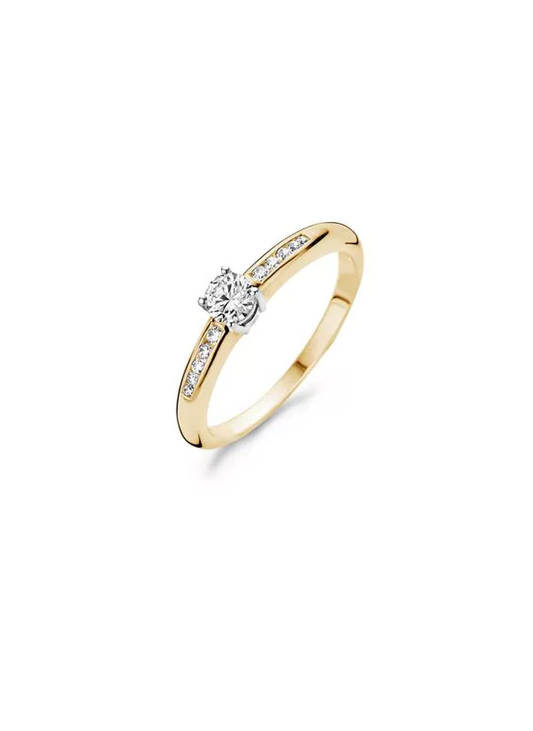 Bagues - Blush Bague en Or Bicolore 14 Carats
