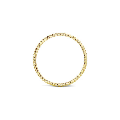 Blush ring Or jaune 14 carats