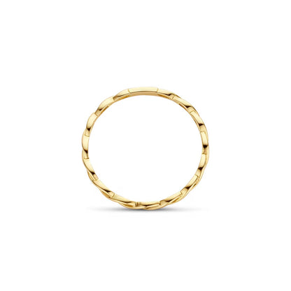 Blush ring jaune or