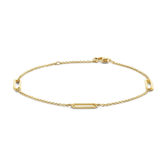 Blush armband Or jaune 14 carats