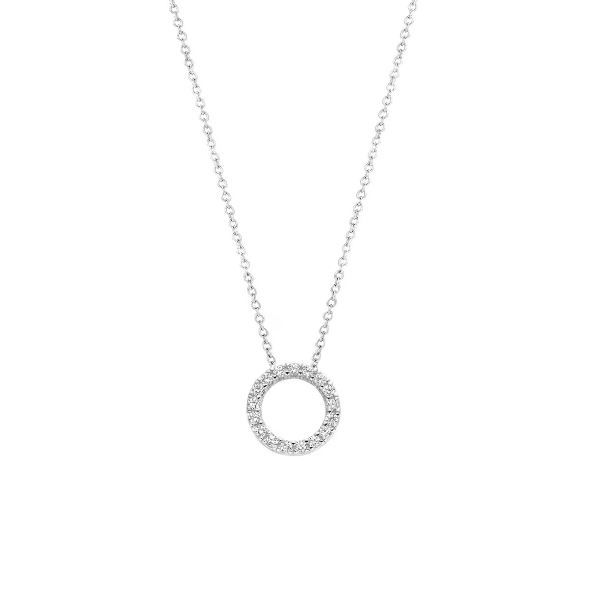Collier - Blush Collier en Or Blanc 14 Carats
