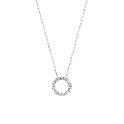 Collier - Blush Collier en Or Blanc 14 Carats