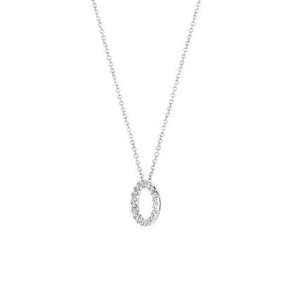 Collier - Blush Collier en Or Blanc 14 Carats