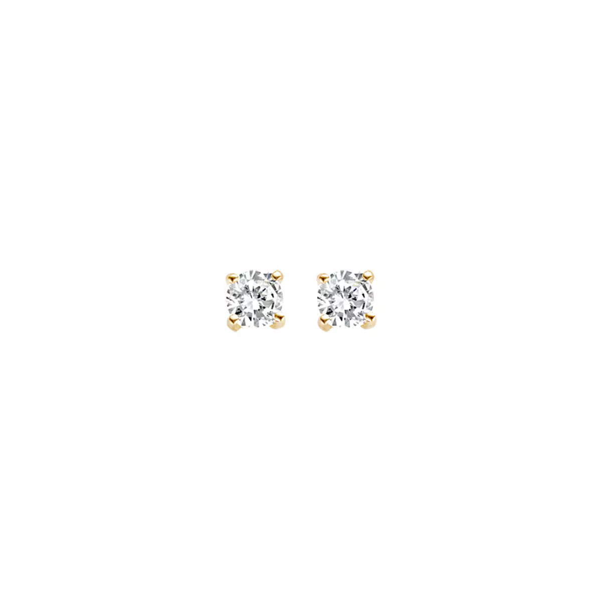 Boucles d'Oreilles - Blush Or Jaune 14 Carats