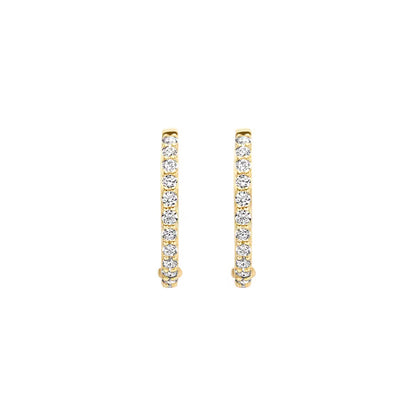 Blush Oorknoppen Or jaune 14 carats avec Zircone
